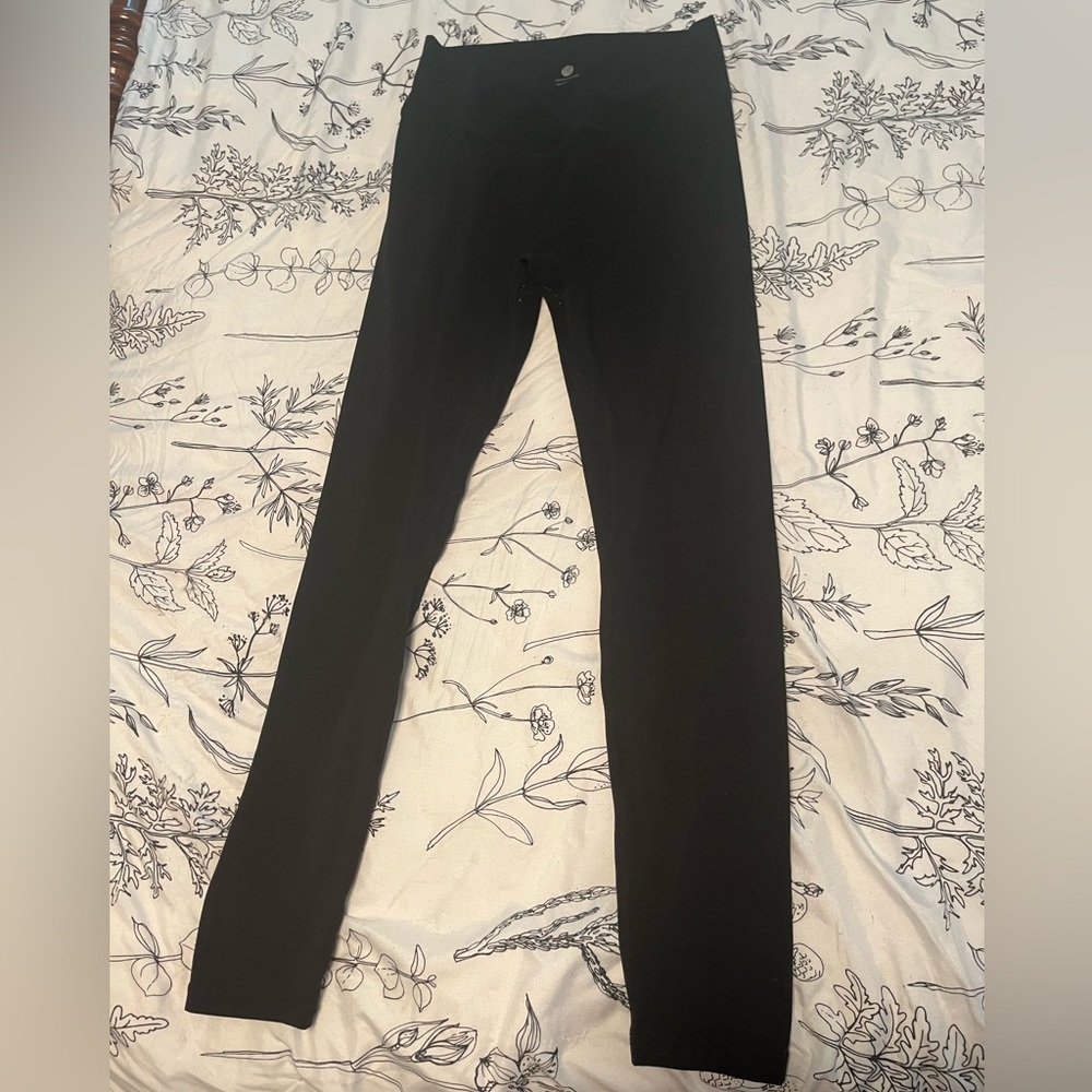 TilYouCollapse High Waisted V Cut Booty Scrunch Black Leggings